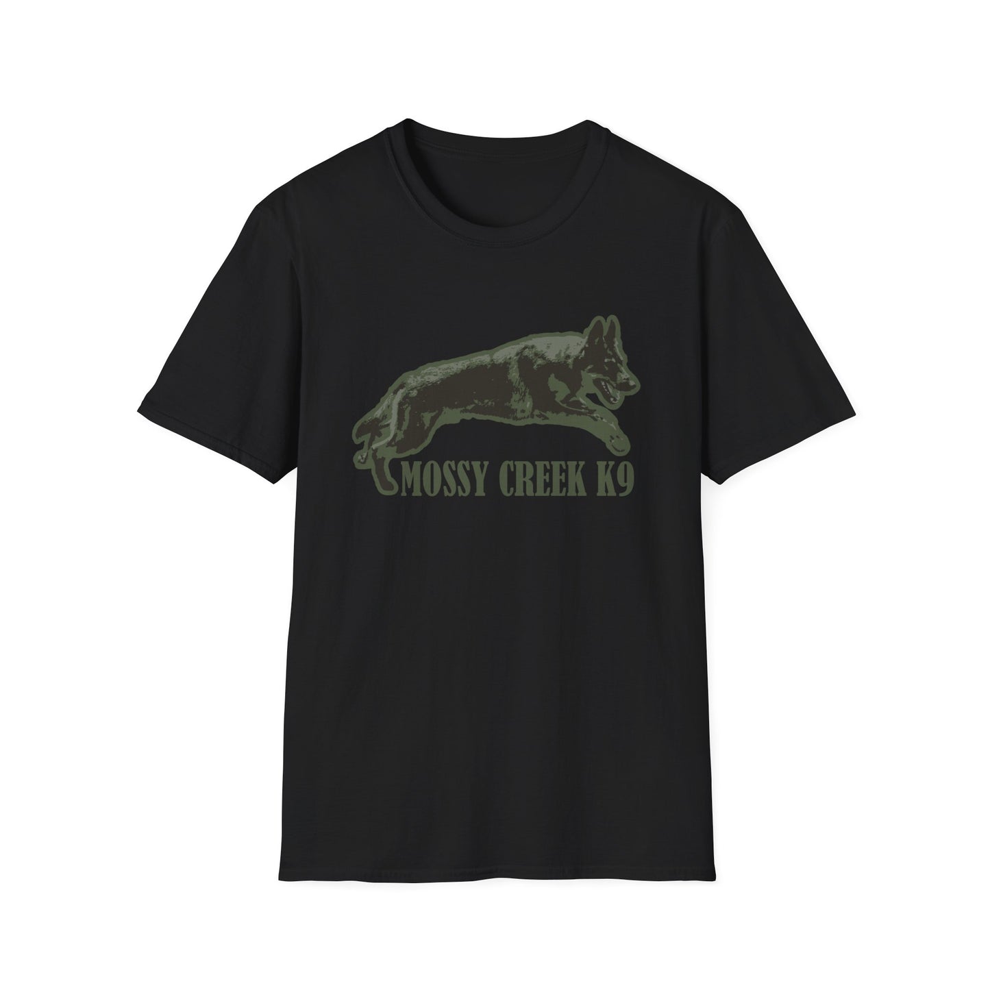 MOSSY CREEK K9  Unisex Softstyle T-Shirt