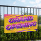 GRAND OPENING 2 Matte Banner