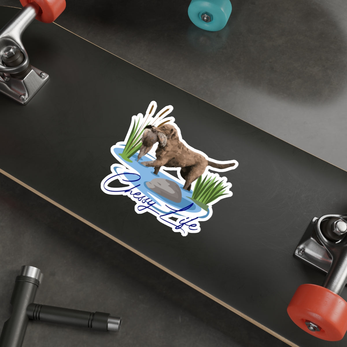 CHESSIE LIFE Die-Cut Stickers