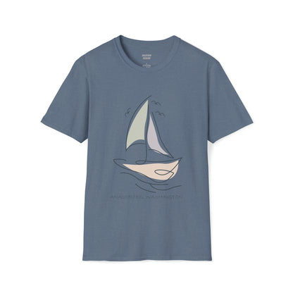 ANACORTES SAILBOAT  Unisex Softstyle T-Shirt