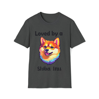 LOVED BY SHIBA Unisex Softstyle T-Shirt