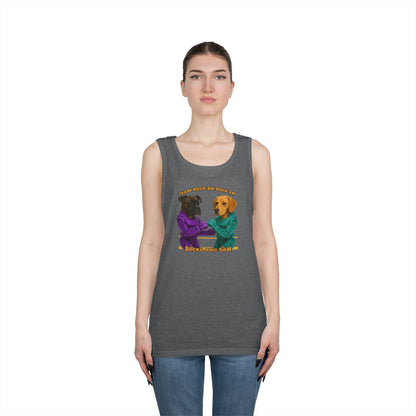 ROCKO SAM Unisex Heavy Cotton Tank Top