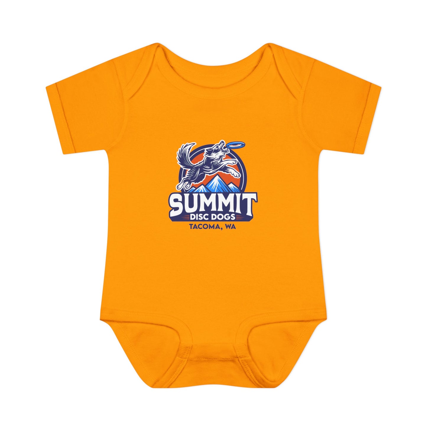 SUMMIT DISC DOGS Infant Baby Rib Bodysuit