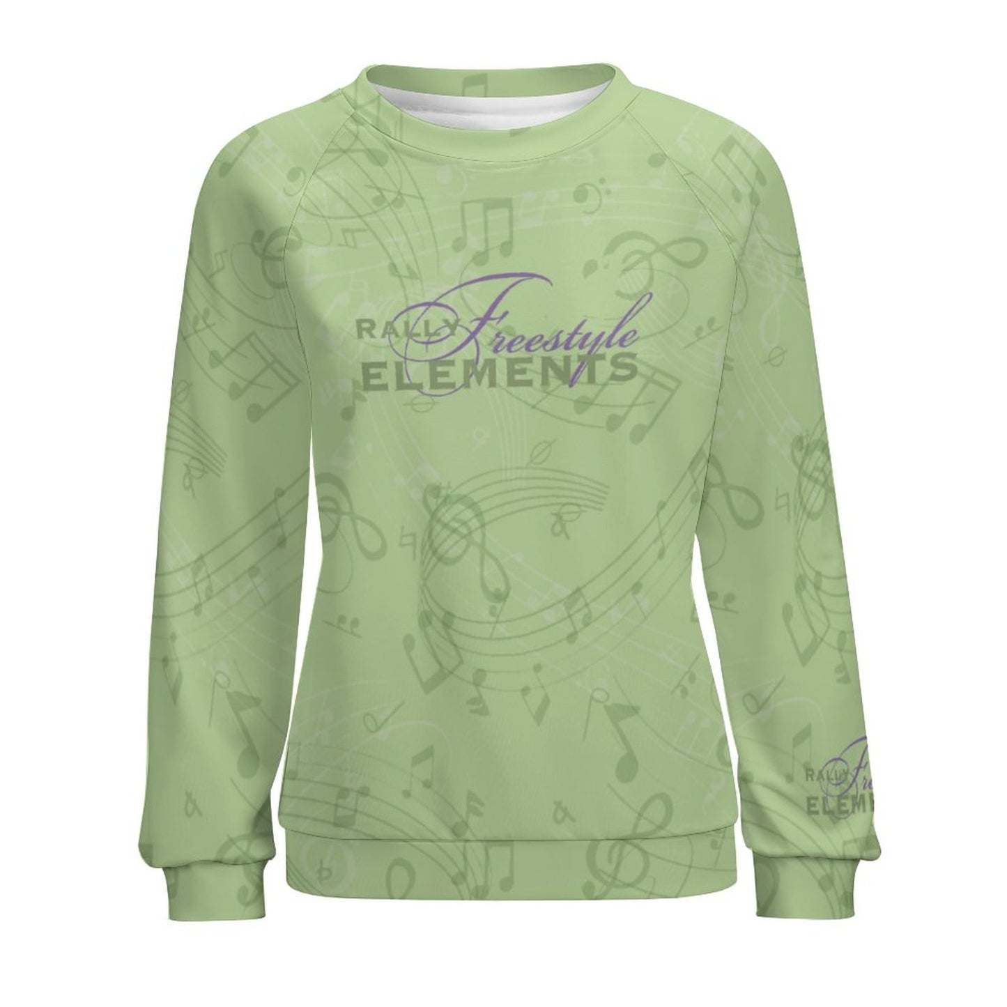 GREEN RALLY-FREE SWEATSHIRT
