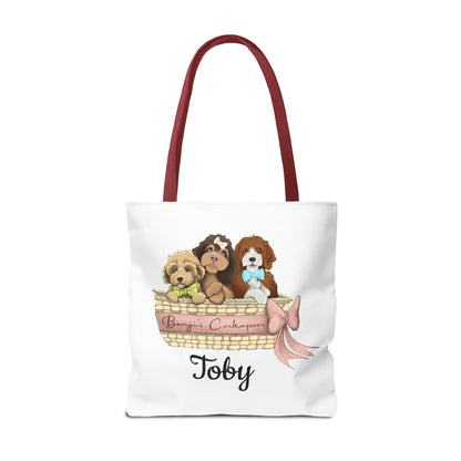 Toby * Benjis Cockapoos Tote Bag