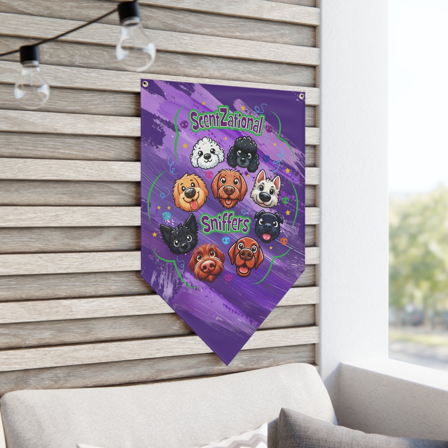 ScentZational Sniffers   Pennant Banner