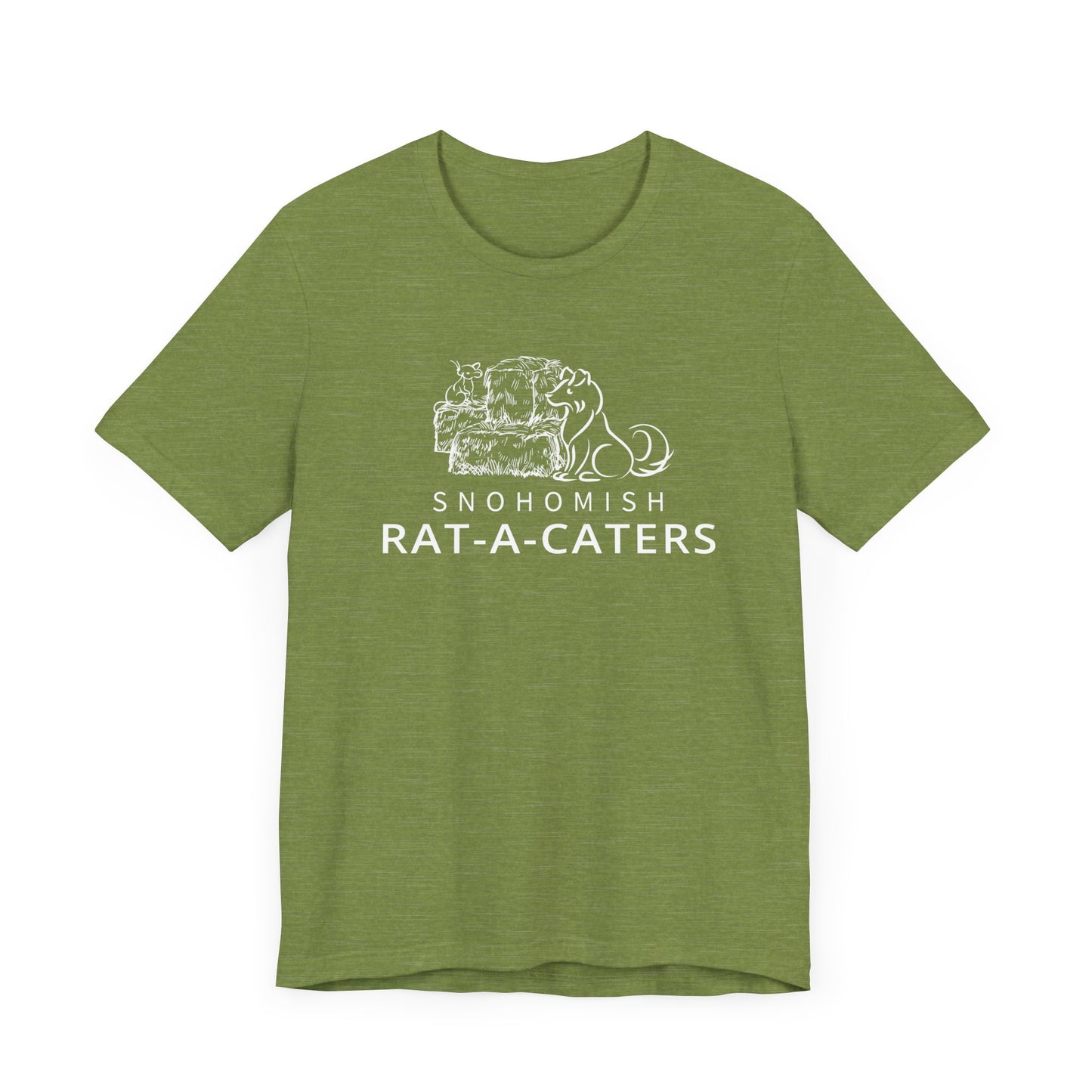 (white)  RAT-A-CATCHERS COLORS Unisex Jersey Short Sleeve Tee