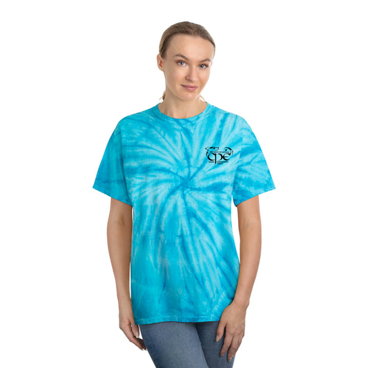 CPE BLUE Tie-Dye Tee, Cyclone