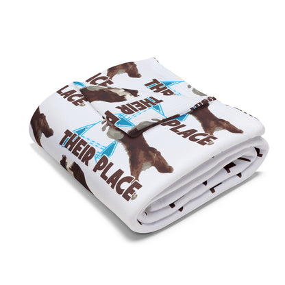 *AKC AGILITY LEAGUE Arctic Fleece Blanket