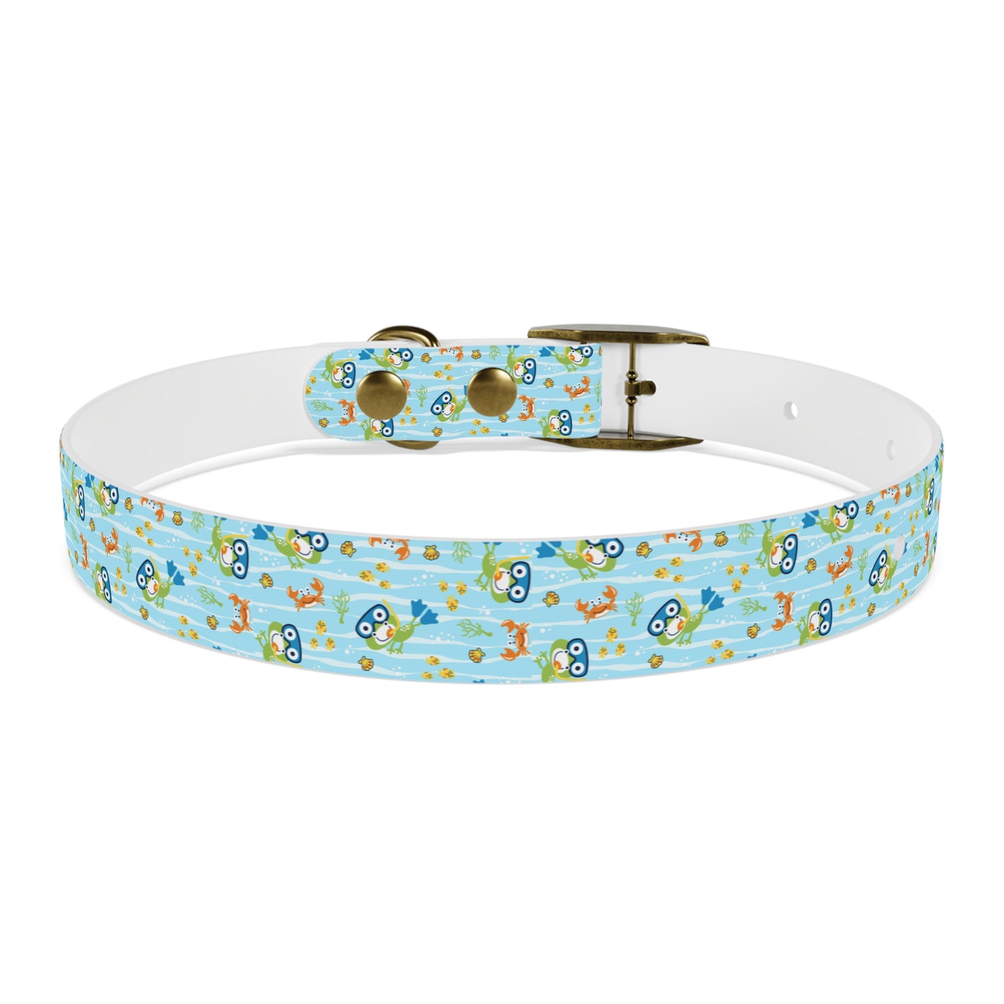 DIVING FROG  Dog Collar