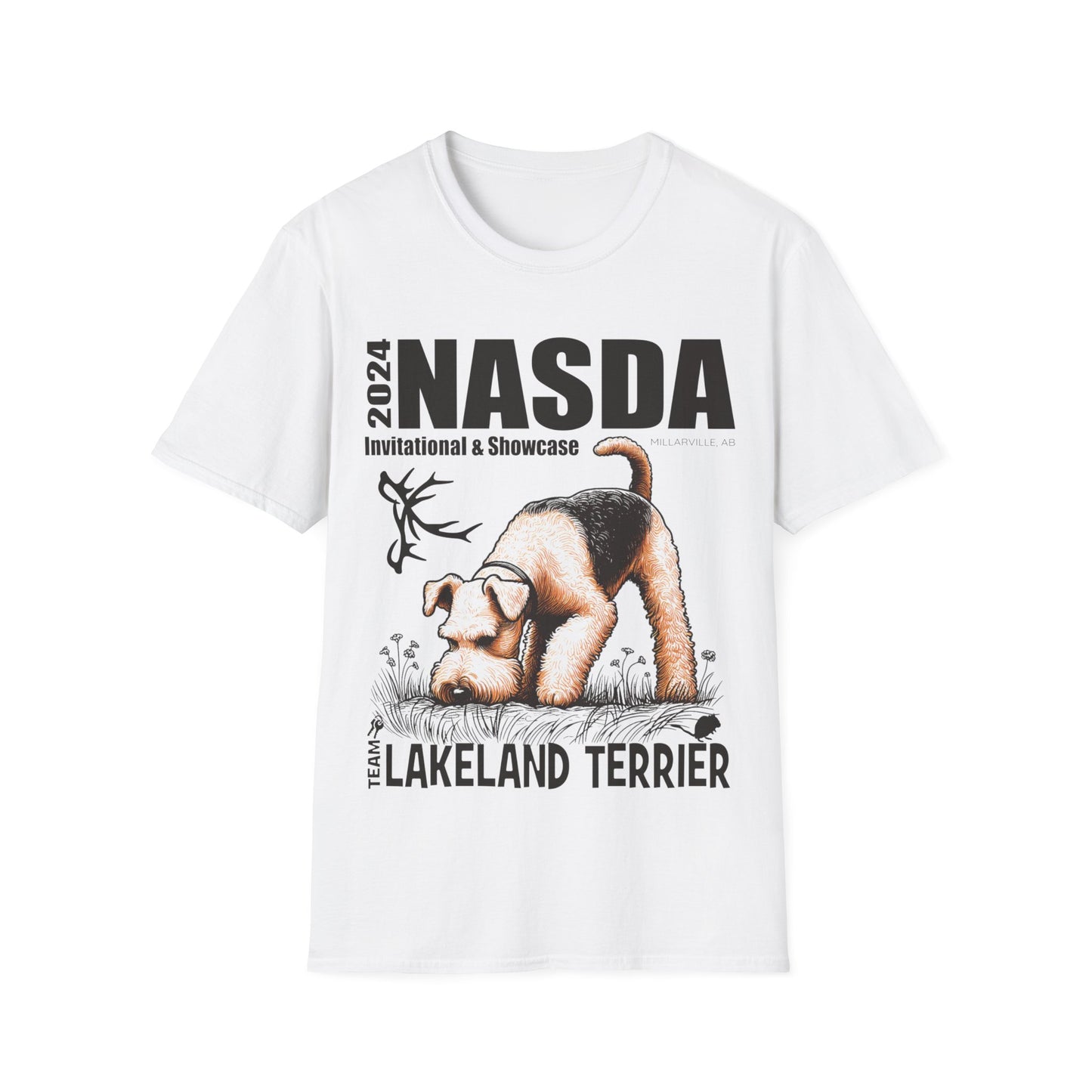 TEAM  LAKELAND TERRIER  -  NASDA  Unisex Softstyle T-Shirt