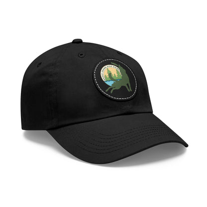 Puget Sound Disc Dogs Hat with Leather Patch (Round)