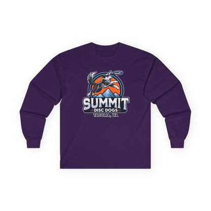 *SUMMIT DISC DOGS Unisex Ultra Cotton Long Sleeve Tee