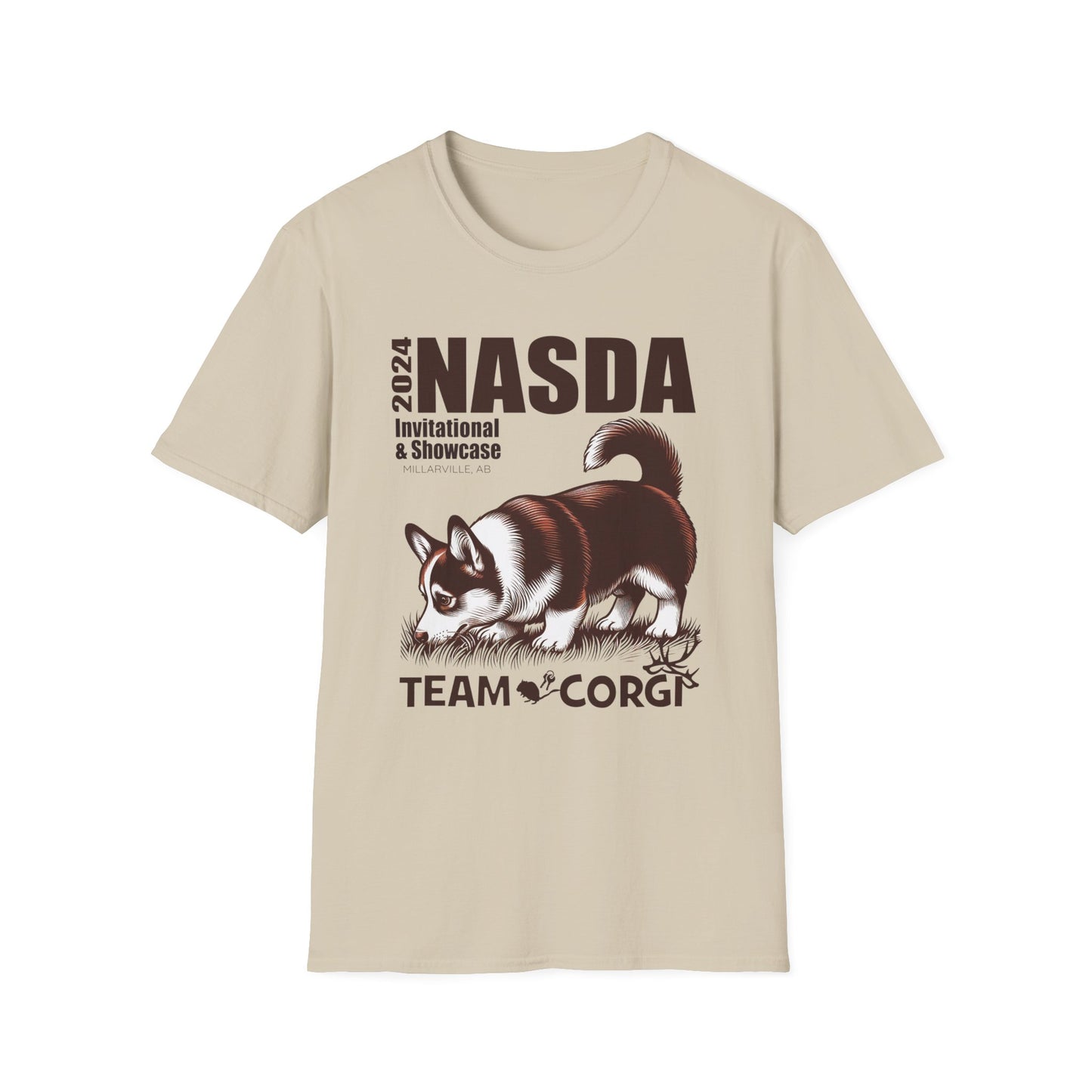 CORGI 2 NASDA  Unisex Softstyle T-Shirt