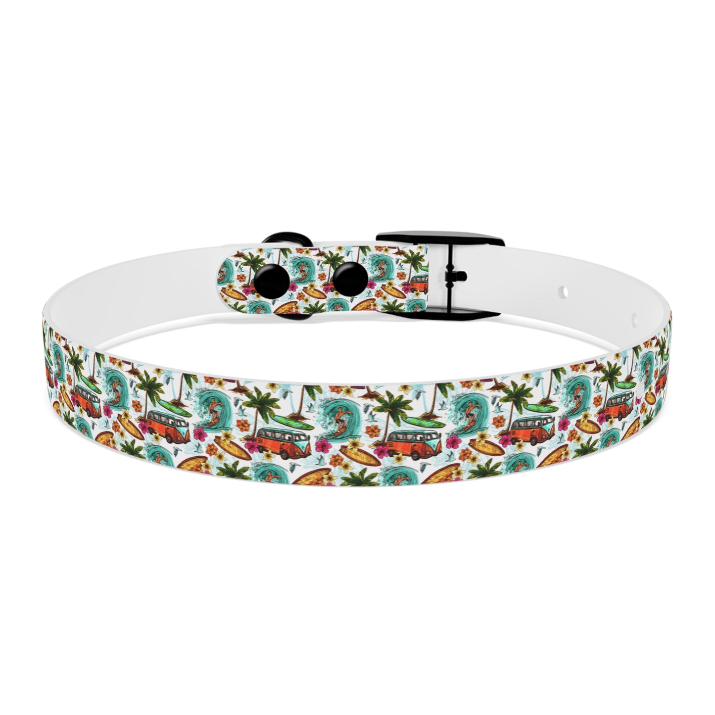 Summer GROOVY 70s  Dog Collar