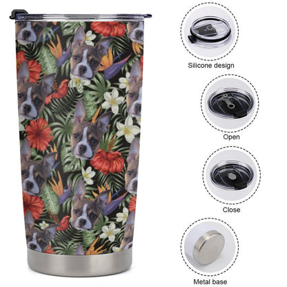 HAWAIIAN STYLE FACE - Car Travel Coffee Mug