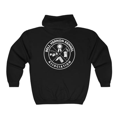 BELL VERNON KENNEL ASSOCIATION Unisex Heavy Blend™ Full Zip Hooded Sweatshirt