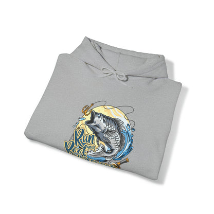 RUN YOUR REEL - 3 Unisex Heavy Blend™ Hooded Sweatshirt