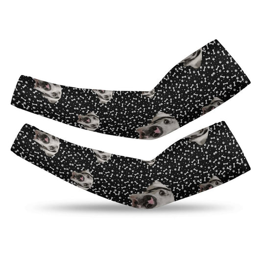 FACE w PAWS-n-BONES UV-Proof Arm Sleeves