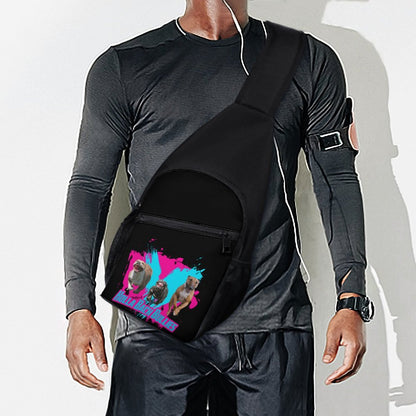 HOLLA BACK BULLIES Personalized Sling Bags with Single Shoulder A002