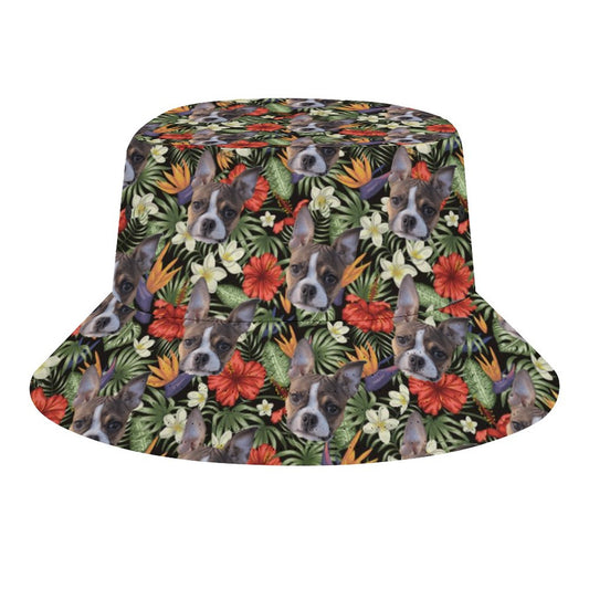 HAWAIIAN STYLE FACE -  Unisex Bucket Hat