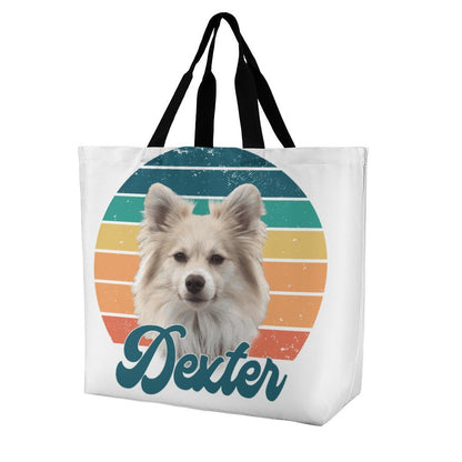 Large One Shoulder Shopping Bag (All-Over Printing)