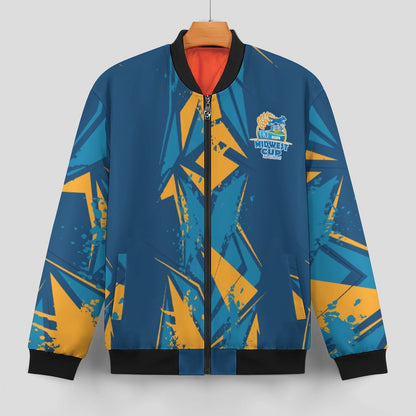 180gsm Zipper Bomber Jacket BMJ (All-Over Printing)