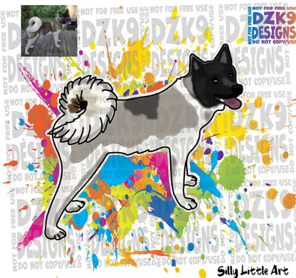 COLOR SPLASH  AKITA
