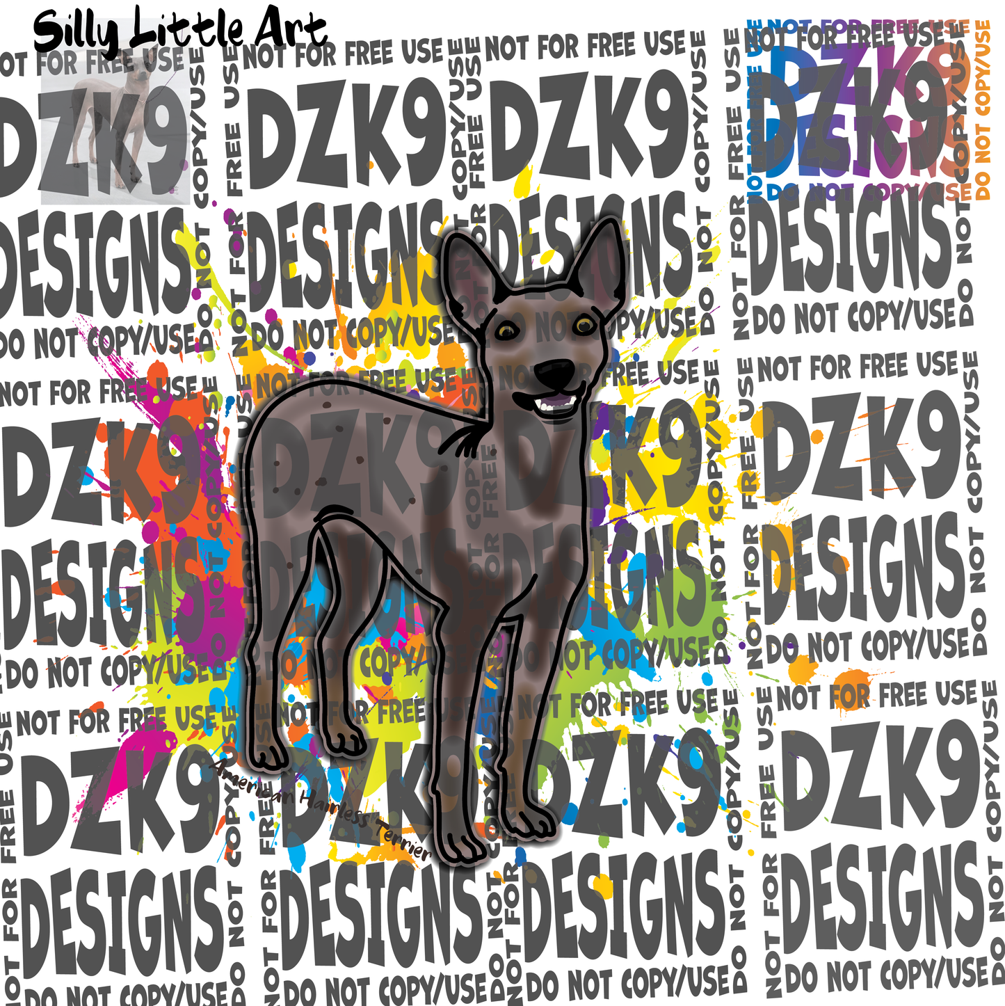 COLOR SPLASH  BREEDS COLLECTION - HandDrawn