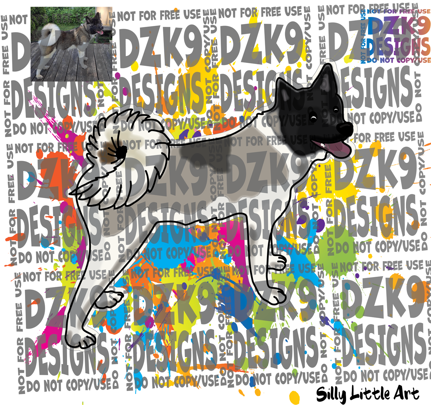 COLOR SPLASH  BREEDS COLLECTION - HandDrawn