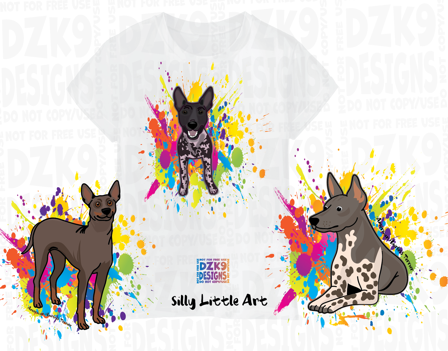 COLOR SPLASH  AM HAIRLESS