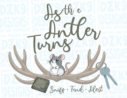 AS THE ANTLER TURNS - T-SHIRT & MORE!