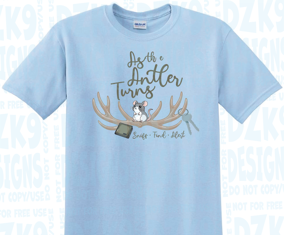 AS THE ANTLER TURNS - T-SHIRT & MORE!