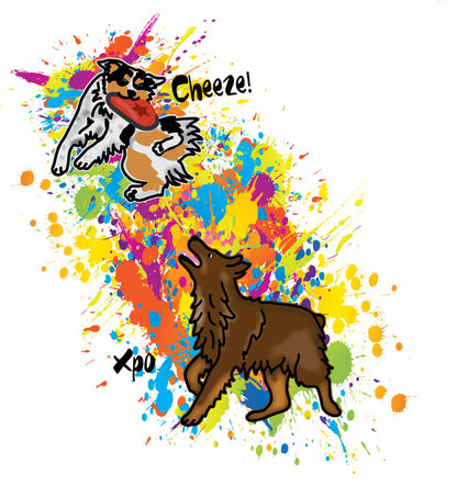 Silly Little Art,  Color Splash - Digital File
