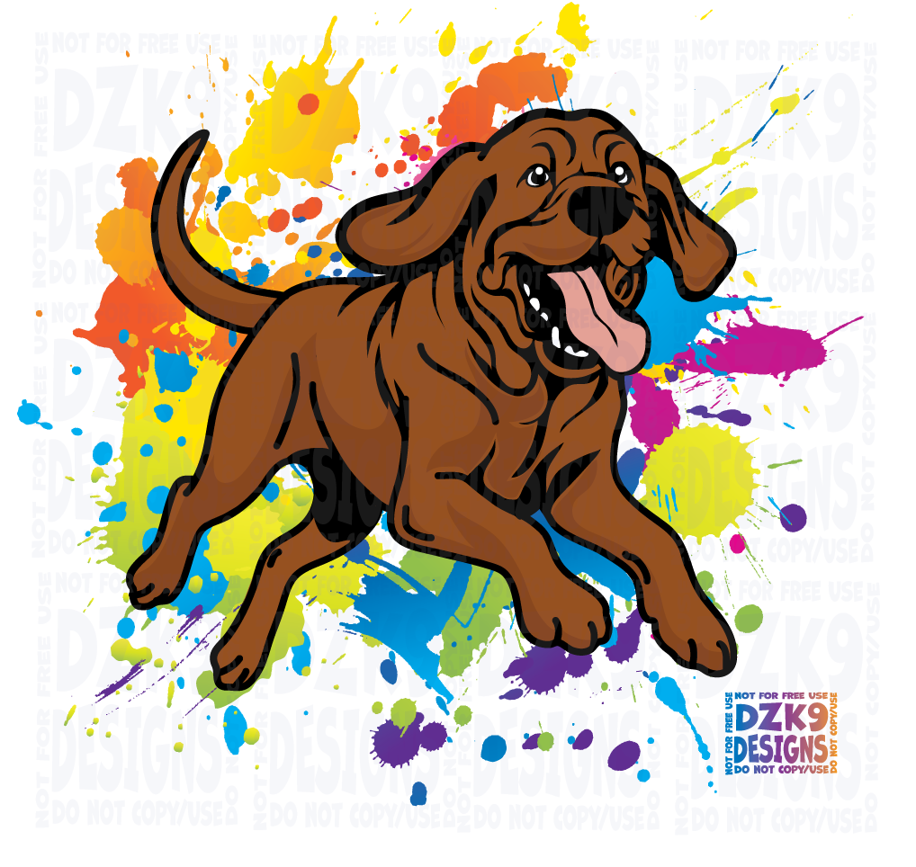 COLOR SPLASH  BREEDS COLLECTION - HandDrawn