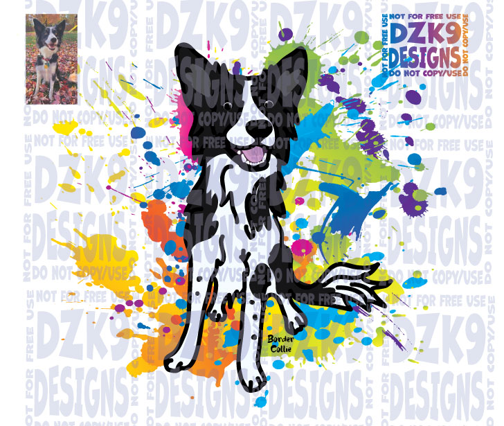 COLOR SPLASH  BREEDS COLLECTION - HandDrawn