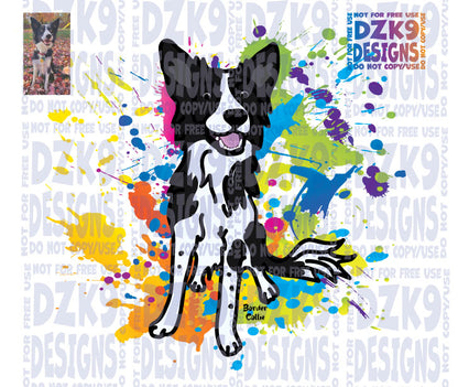 COLOR SPLASH  BREEDS COLLECTION - HandDrawn