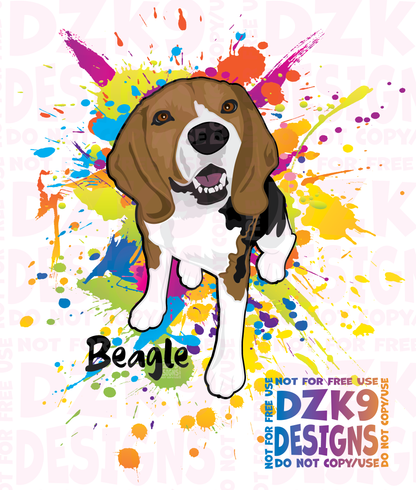 COLOR SPLASH  BREEDS COLLECTION - HandDrawn