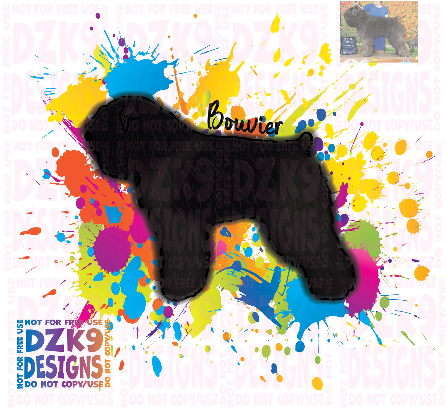 COLOR SPLASH  BREEDS COLLECTION - HandDrawn