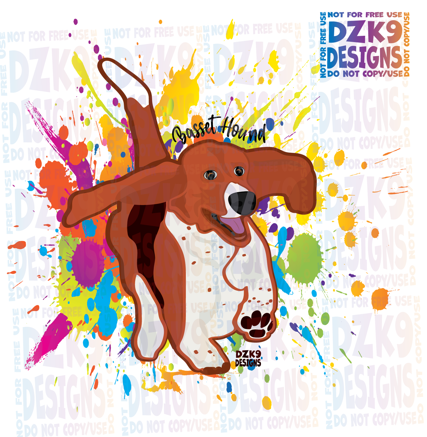 COLOR SPLASH  BREEDS COLLECTION - HandDrawn