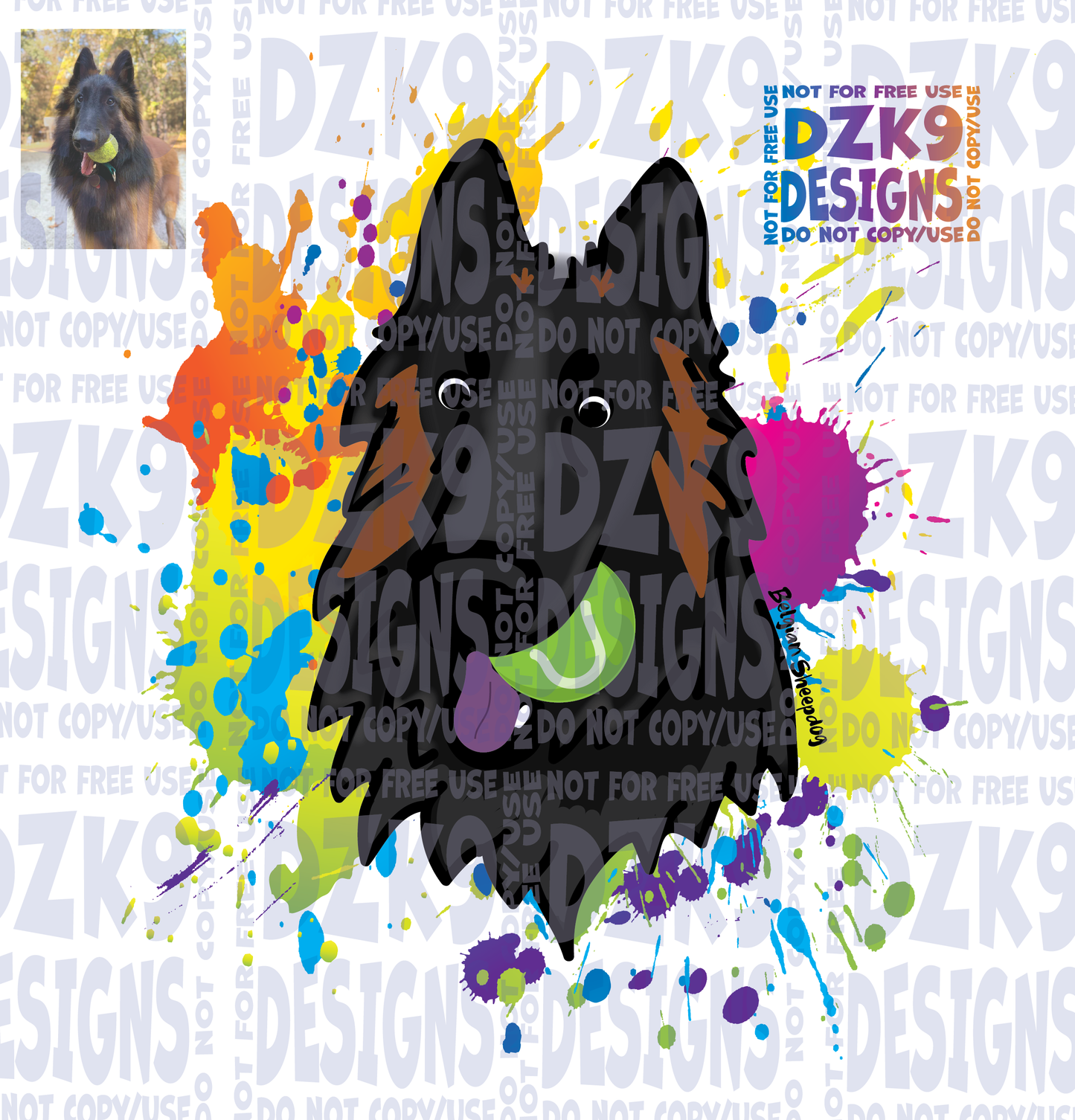 COLOR SPLASH  BREEDS COLLECTION - HandDrawn