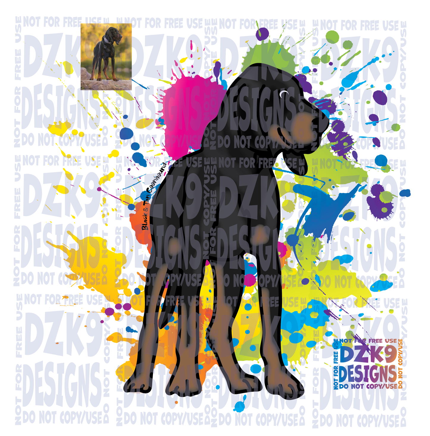 COLOR SPLASH  BREEDS COLLECTION - HandDrawn