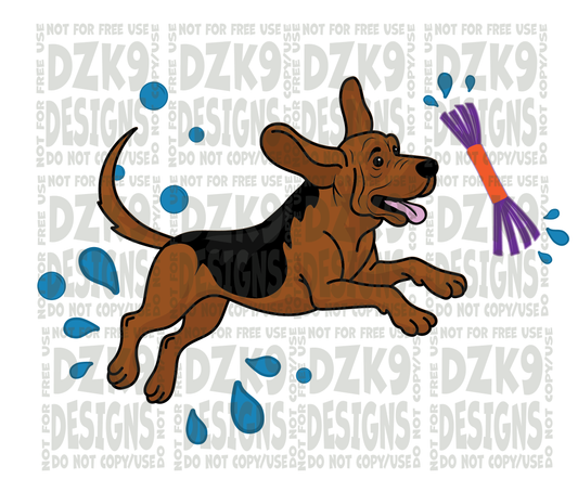 BLOODHOUND DOCK DVING