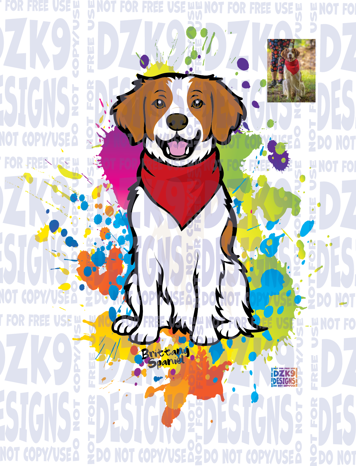 COLOR SPLASH  BREEDS COLLECTION - HandDrawn