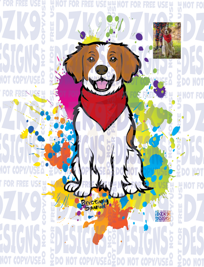 COLOR SPLASH  BREEDS COLLECTION - HandDrawn