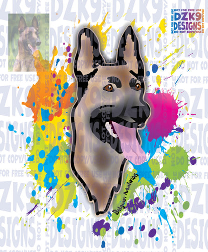 COLOR SPLASH  BREEDS COLLECTION - HandDrawn