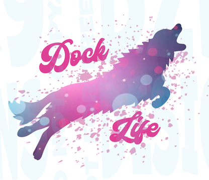 BORDER COLLIE DOCK DIVING