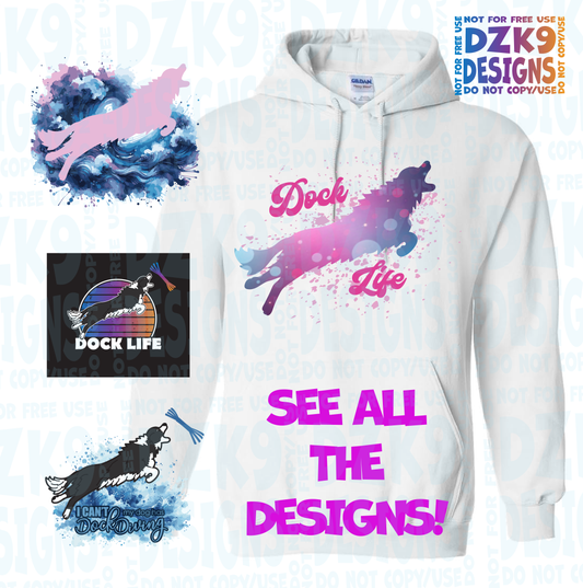 BORDER COLLIE DOCK DIVING