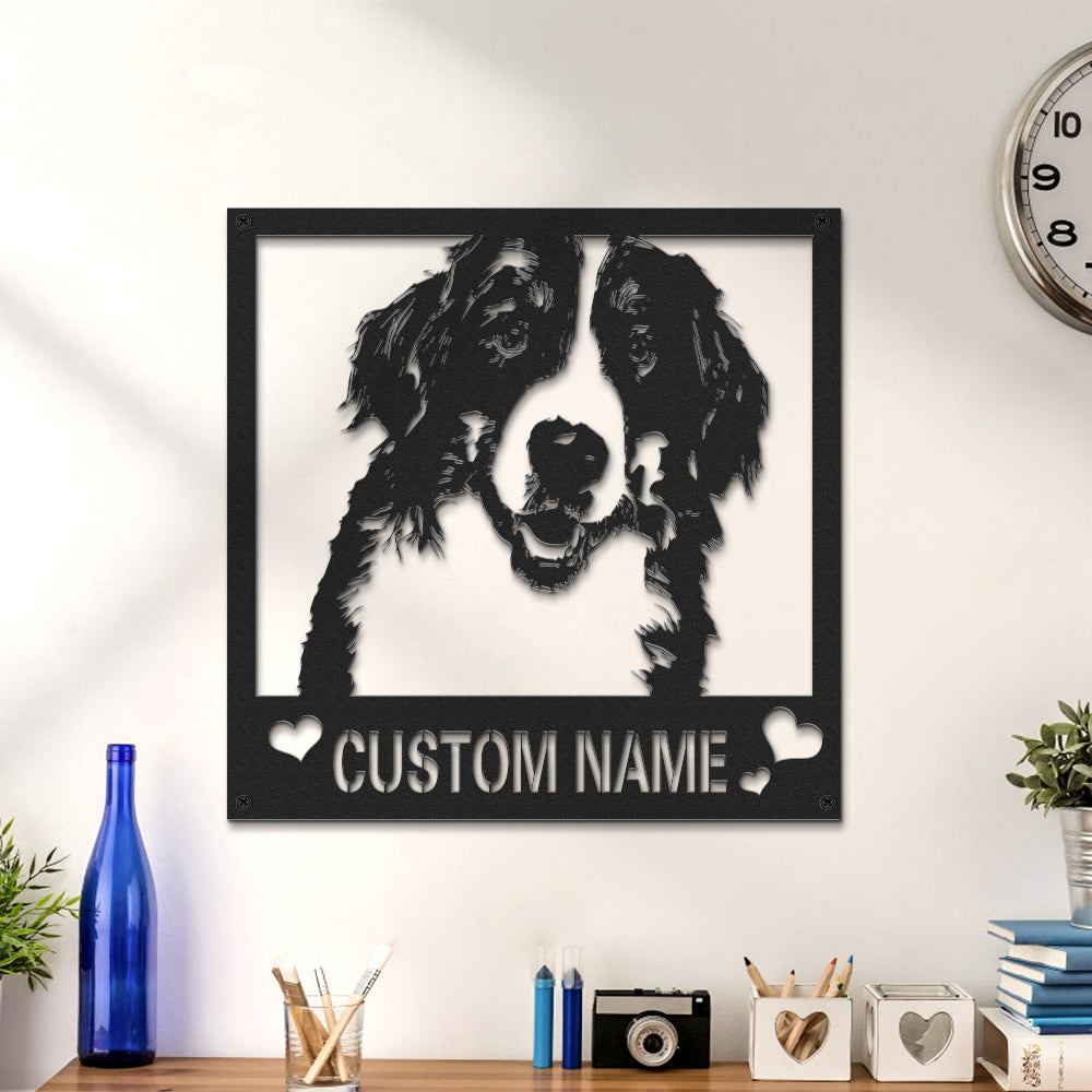*BREED Metal Sign  - SQUARE w Text