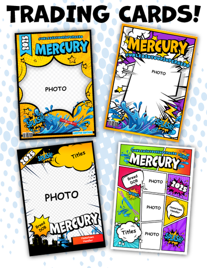 COMIC DOCK DIVING TRADING CARDS SPECIAL!